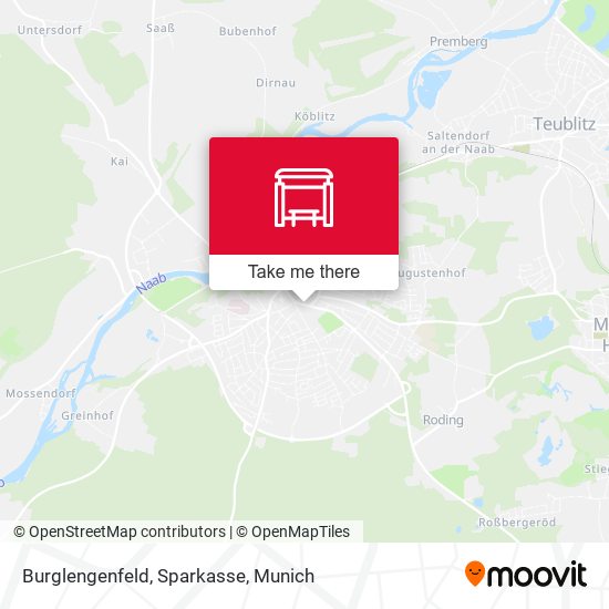 Burglengenfeld, Sparkasse map