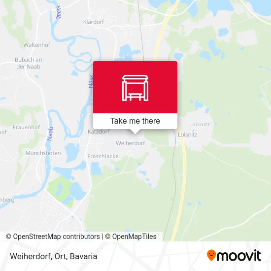 Карта Weiherdorf, Ort