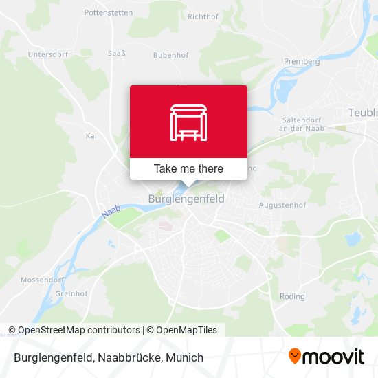 Burglengenfeld, Naabbrücke map