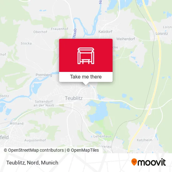 Карта Teublitz, Nord
