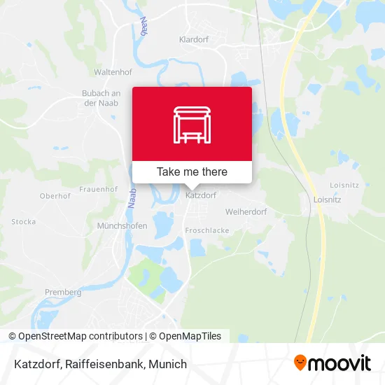 Карта Katzdorf, Raiffeisenbank