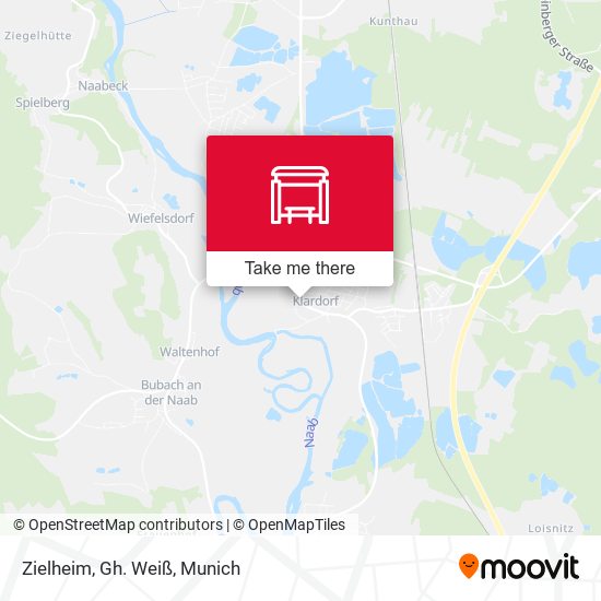 Карта Zielheim, Gh. Weiß