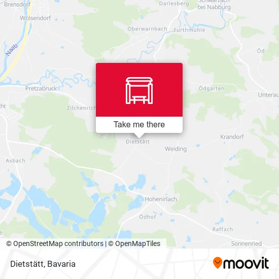 Карта Dietstätt