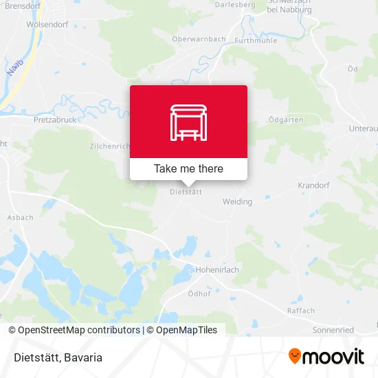 Карта Dietstätt