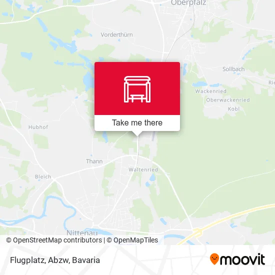 Карта Flugplatz, Abzw