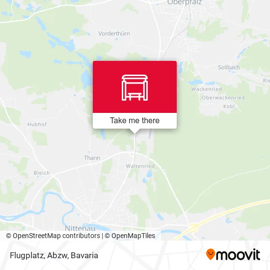 Карта Flugplatz, Abzw