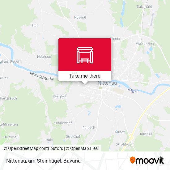 Nittenau, am Steinhügel map