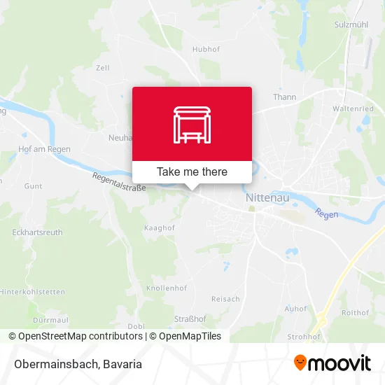 Карта Obermainsbach