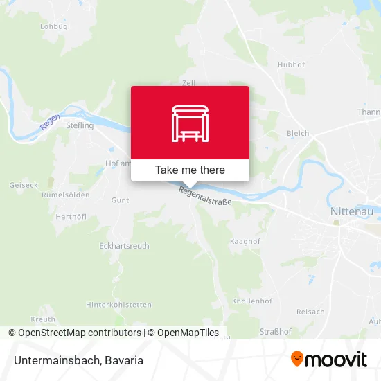 Карта Untermainsbach