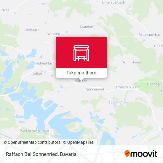 Raffach Bei Sonnenried map