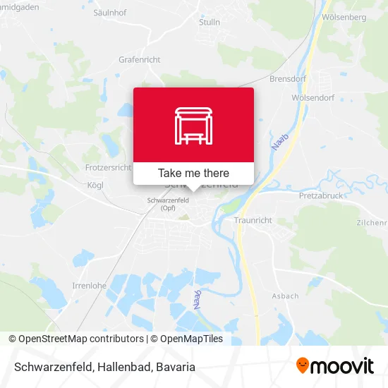 Карта Schwarzenfeld, Hallenbad
