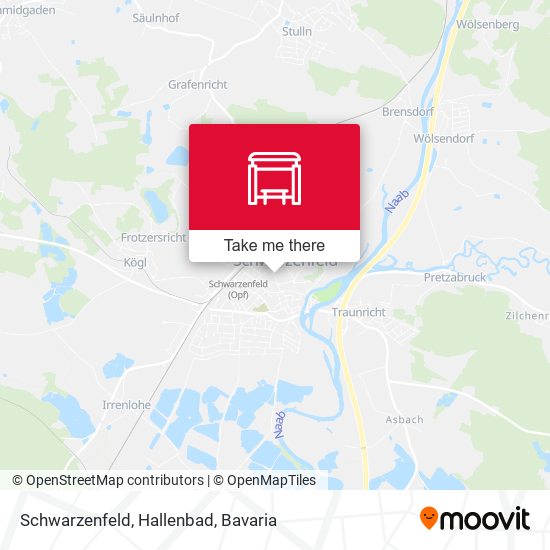 Schwarzenfeld, Hallenbad map