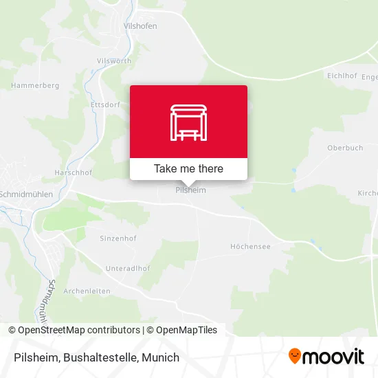 Карта Pilsheim, Bushaltestelle