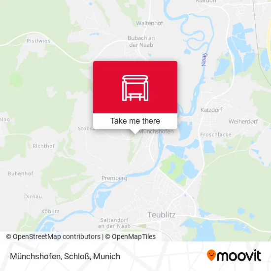 Карта Münchshofen, Schloß