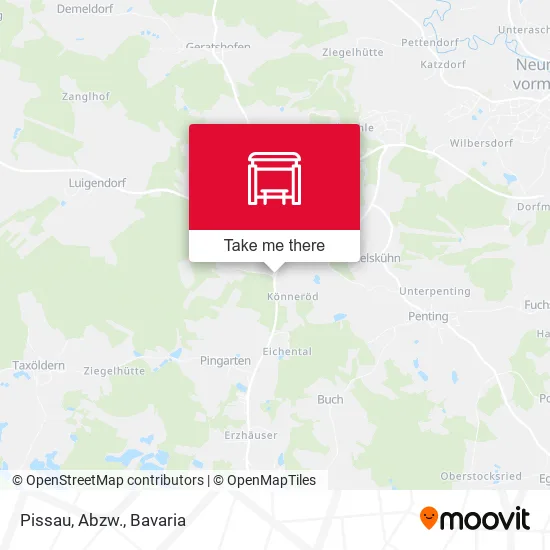 Карта Pissau, Abzw.