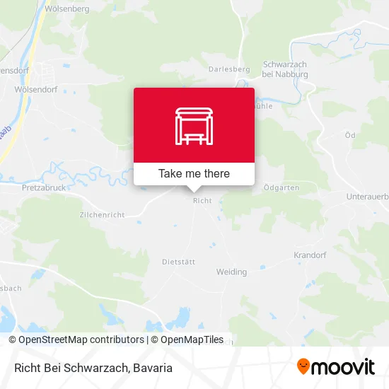 Карта Richt Bei Schwarzach