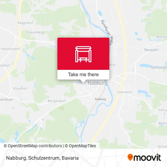 Карта Nabburg, Schulzentrum