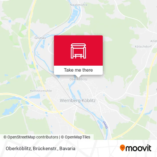 Карта Oberköblitz, Brückenstr.