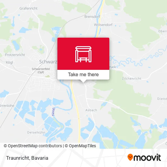 Карта Traunricht