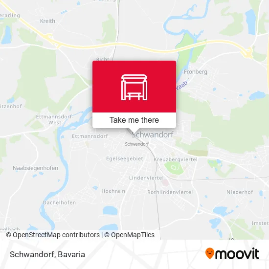 Карта Schwandorf
