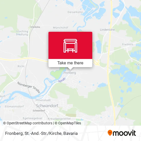 Карта Fronberg, St.-And.-Str./Kirche