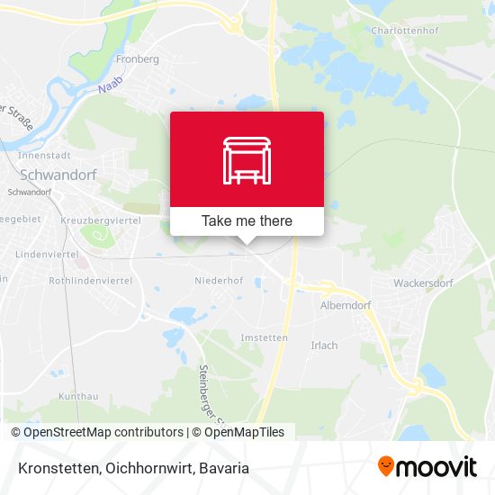 Kronstetten, Oichhornwirt map