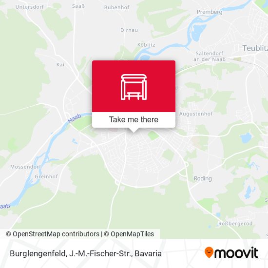 Burglengenfeld, J.-M.-Fischer-Str. map