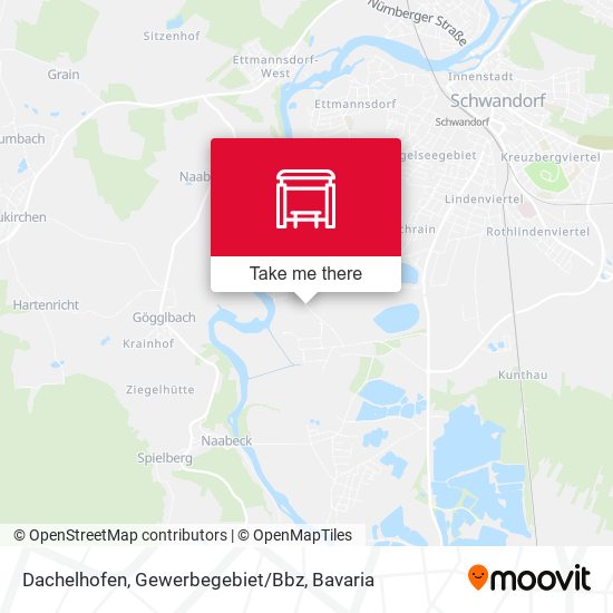 Dachelhofen, Gewerbegebiet/Bbz map