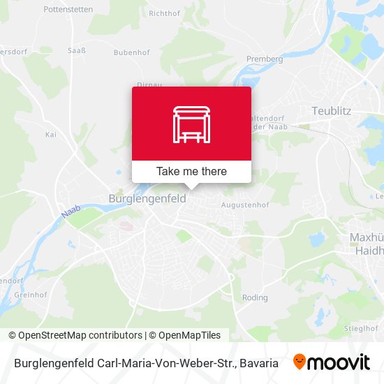 Burglengenfeld Carl-Maria-Von-Weber-Str. map