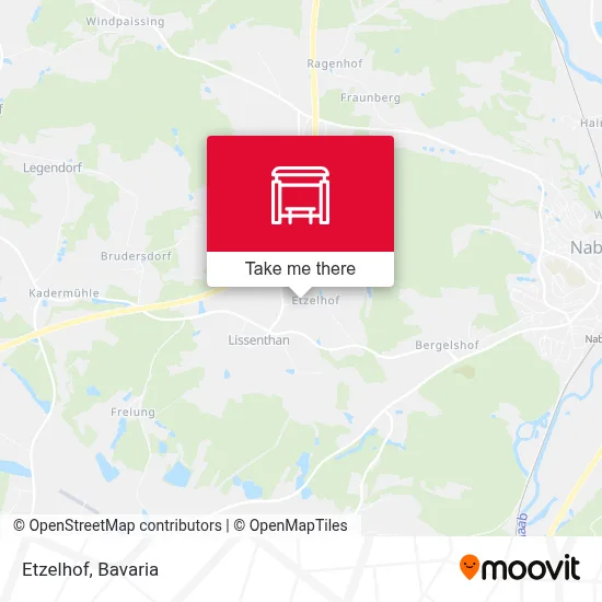 Etzelhof map