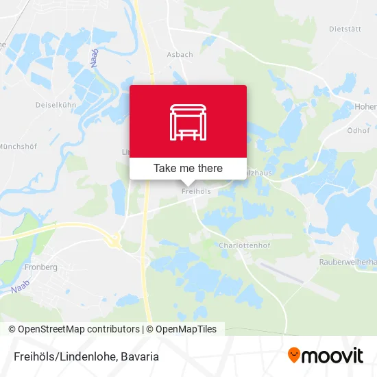 Карта Freihöls/Lindenlohe