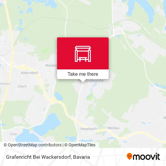 Карта Grafenricht Bei Wackersdorf