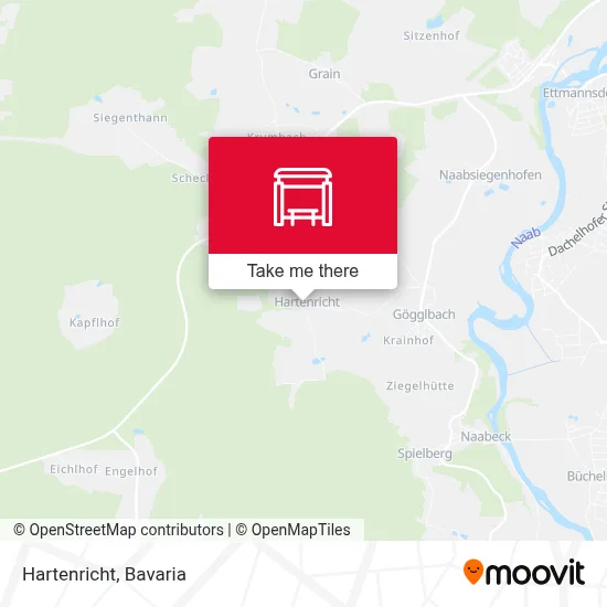 Hartenricht map