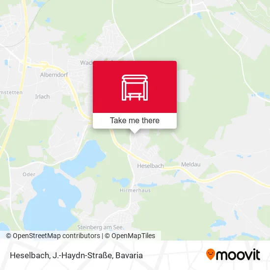 Карта Heselbach, J.-Haydn-Straße