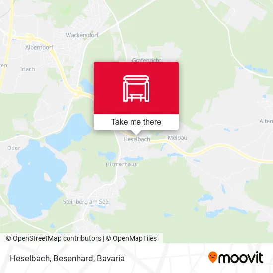 Карта Heselbach, Besenhard