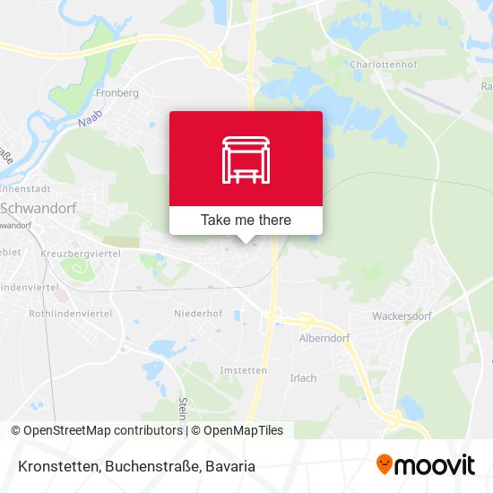 Kronstetten, Buchenstraße map