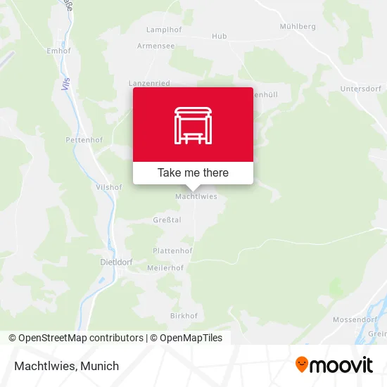 Карта Machtlwies