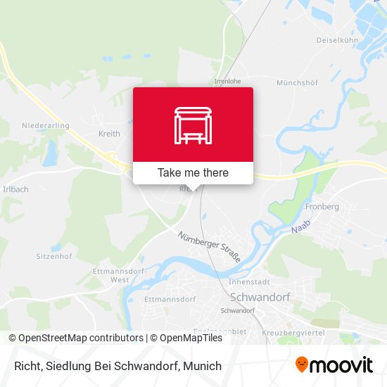 Richt, Siedlung Bei Schwandorf map