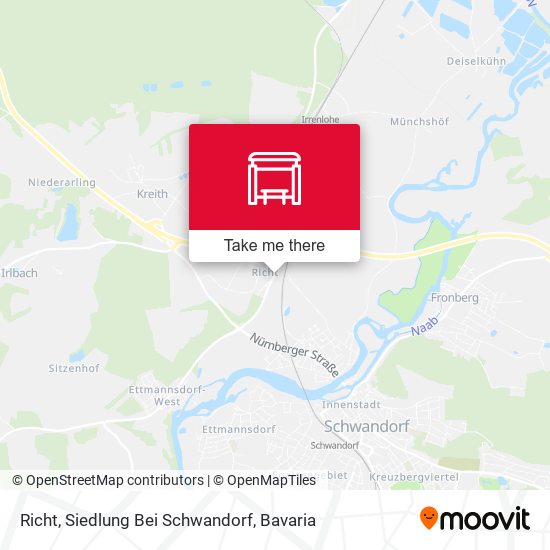 Richt, Siedlung Bei Schwandorf map