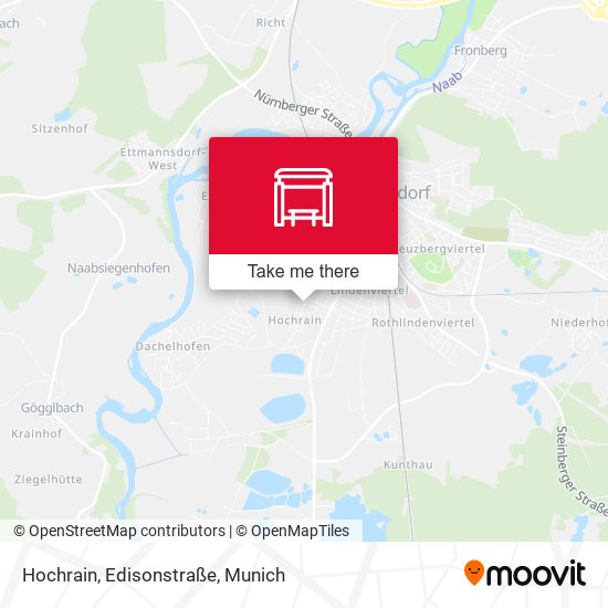 Hochrain, Edisonstraße map