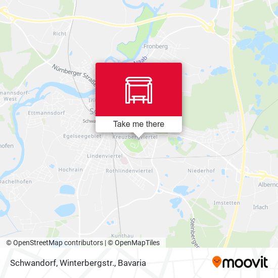 Schwandorf, Winterbergstr. map