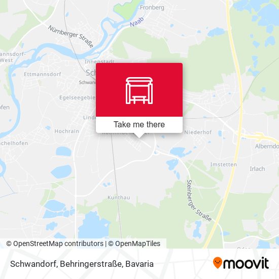 Schwandorf, Behringerstraße map