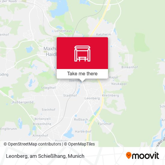 Leonberg, am Schießlhang map
