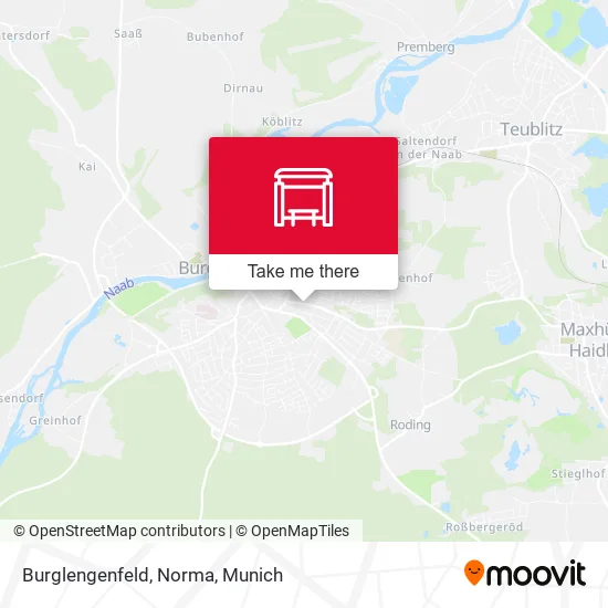 Карта Burglengenfeld, Norma