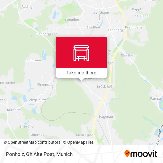 Карта Ponholz, Gh.Alte Post