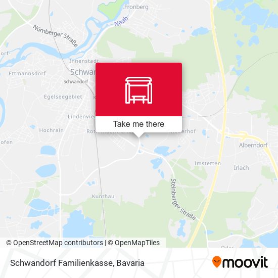 Schwandorf Familienkasse map