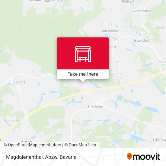 Карта Magdalenenthal, Abzw