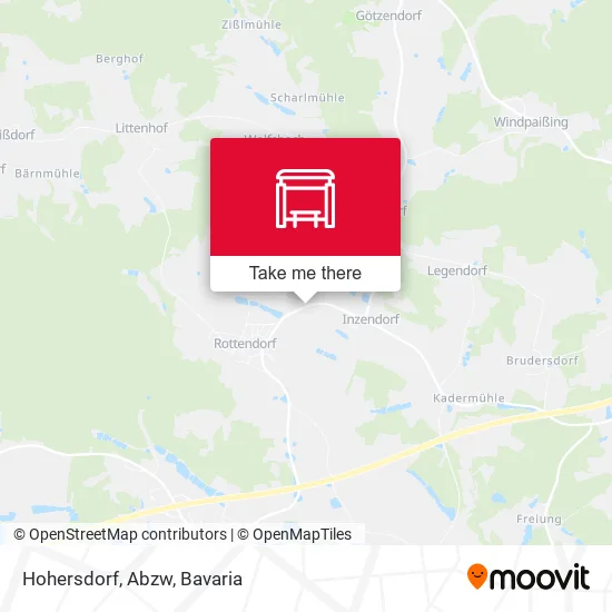 Карта Hohersdorf, Abzw