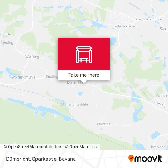 Карта Dürnsricht, Sparkasse