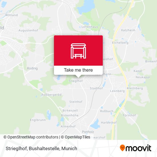 Strieglhof, Bushaltestelle map